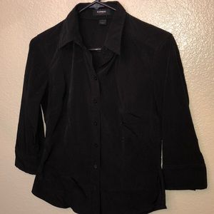 Express S Button Down Blouse